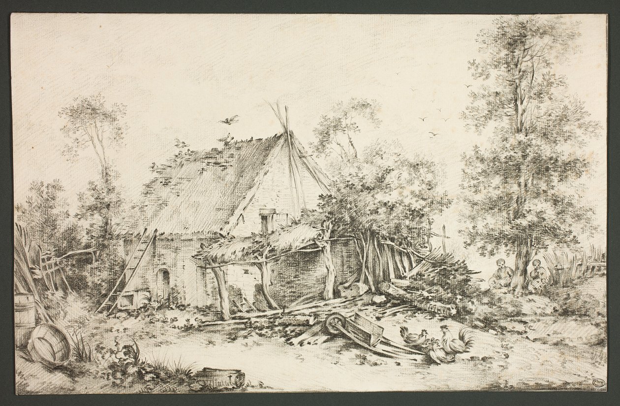 Pátio da Fazenda de François Boucher