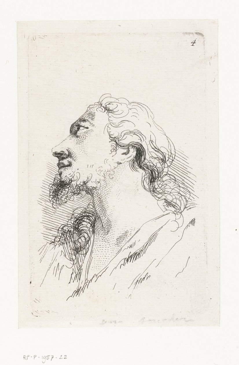 Cabeça de Cristo de François Boucher