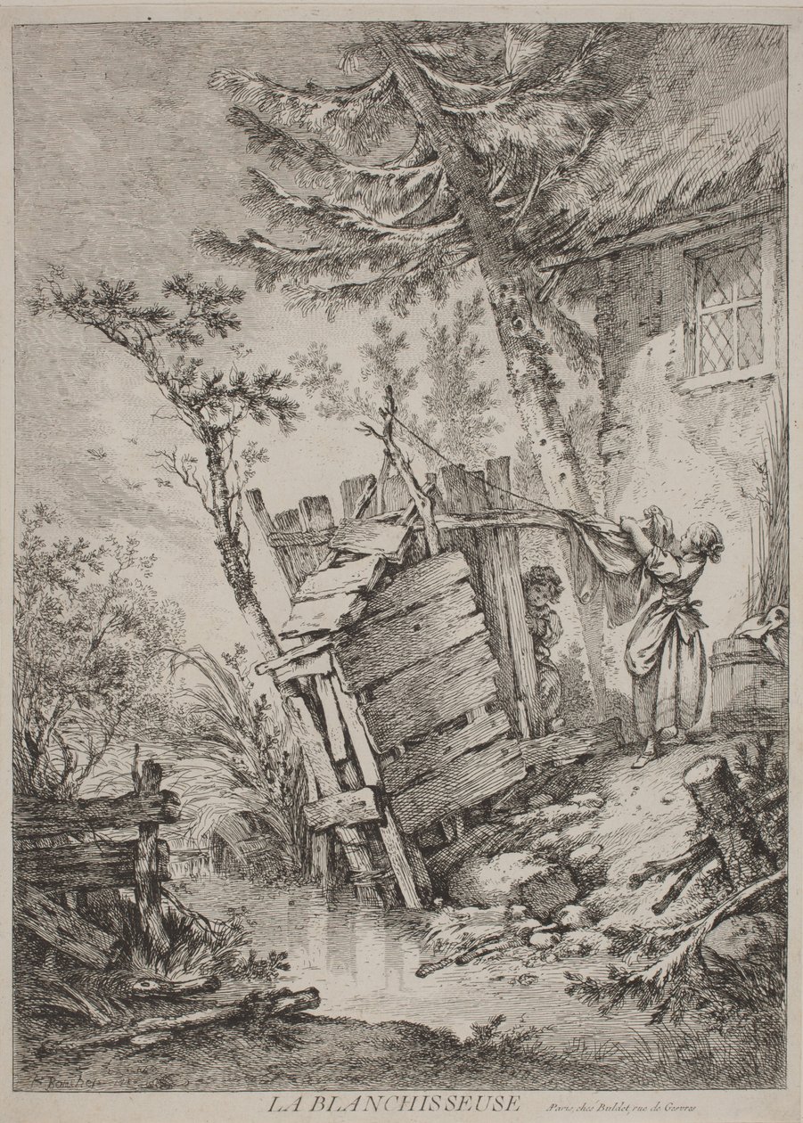 A Lavadeira de François Boucher