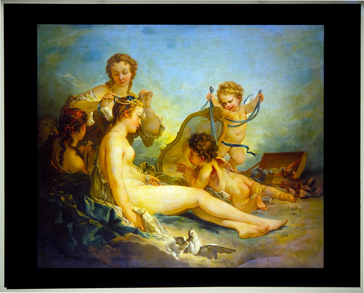 A casa de banho de Vénus de François Boucher