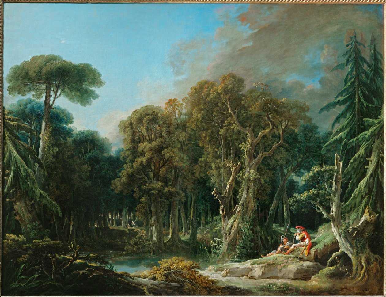 La foret - o bosque ... de François Boucher