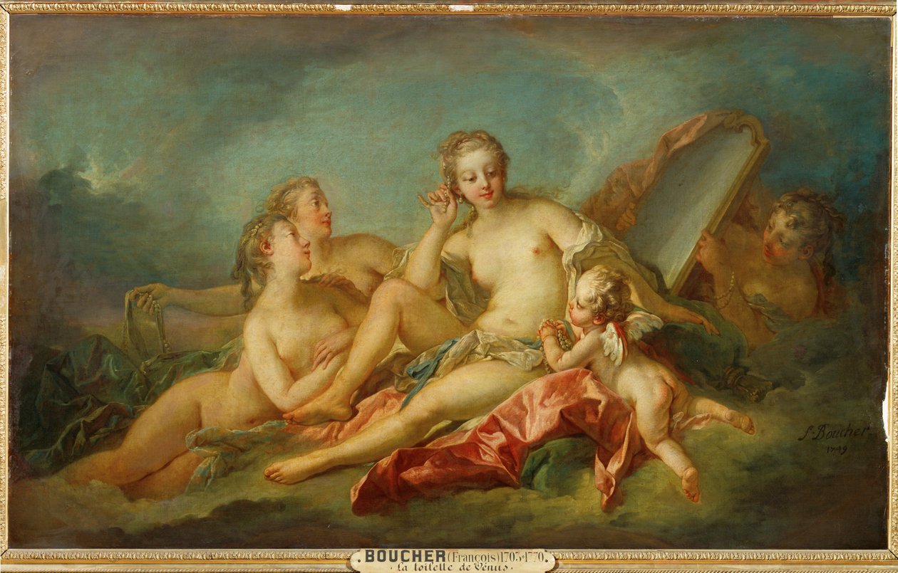 A casa de banho de Vénus ... de François Boucher