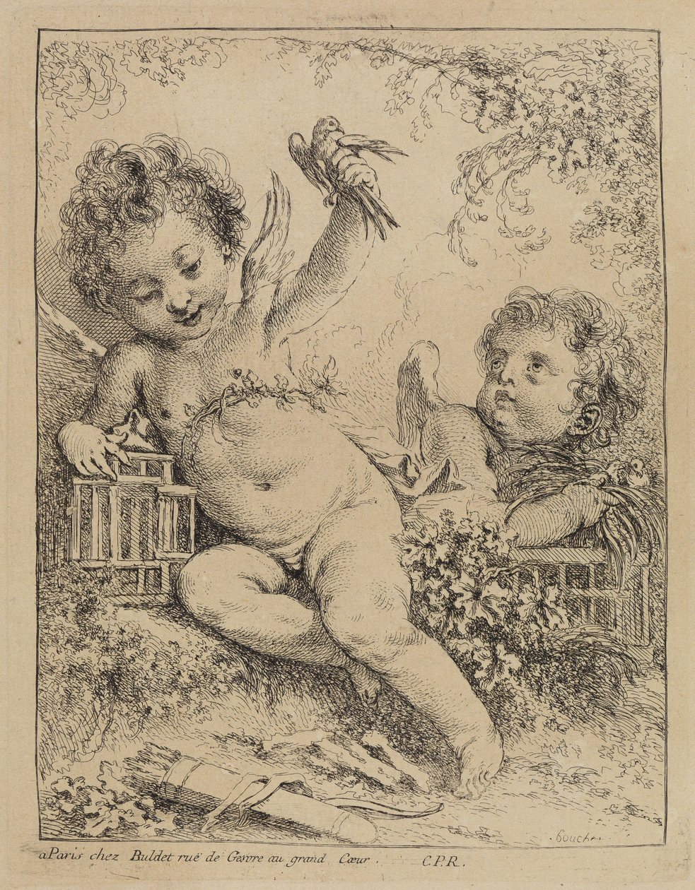 A rola na gaiola de François Boucher