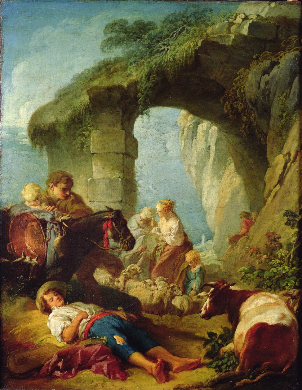 Cena Pastoral de François Boucher