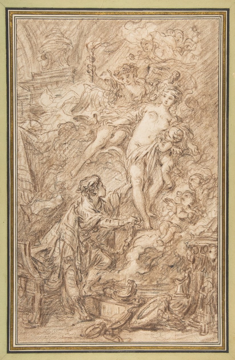 Pigmalião e Galateia de François Boucher