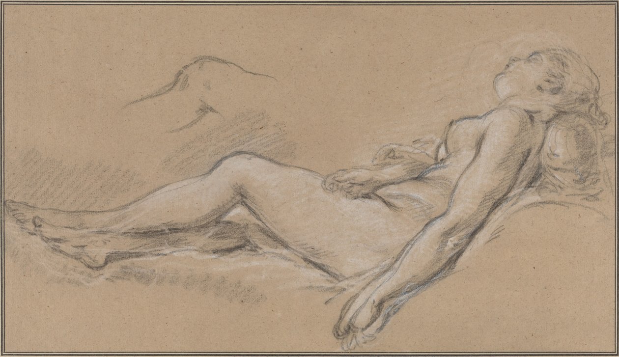 Ninfa Reclinada de François Boucher