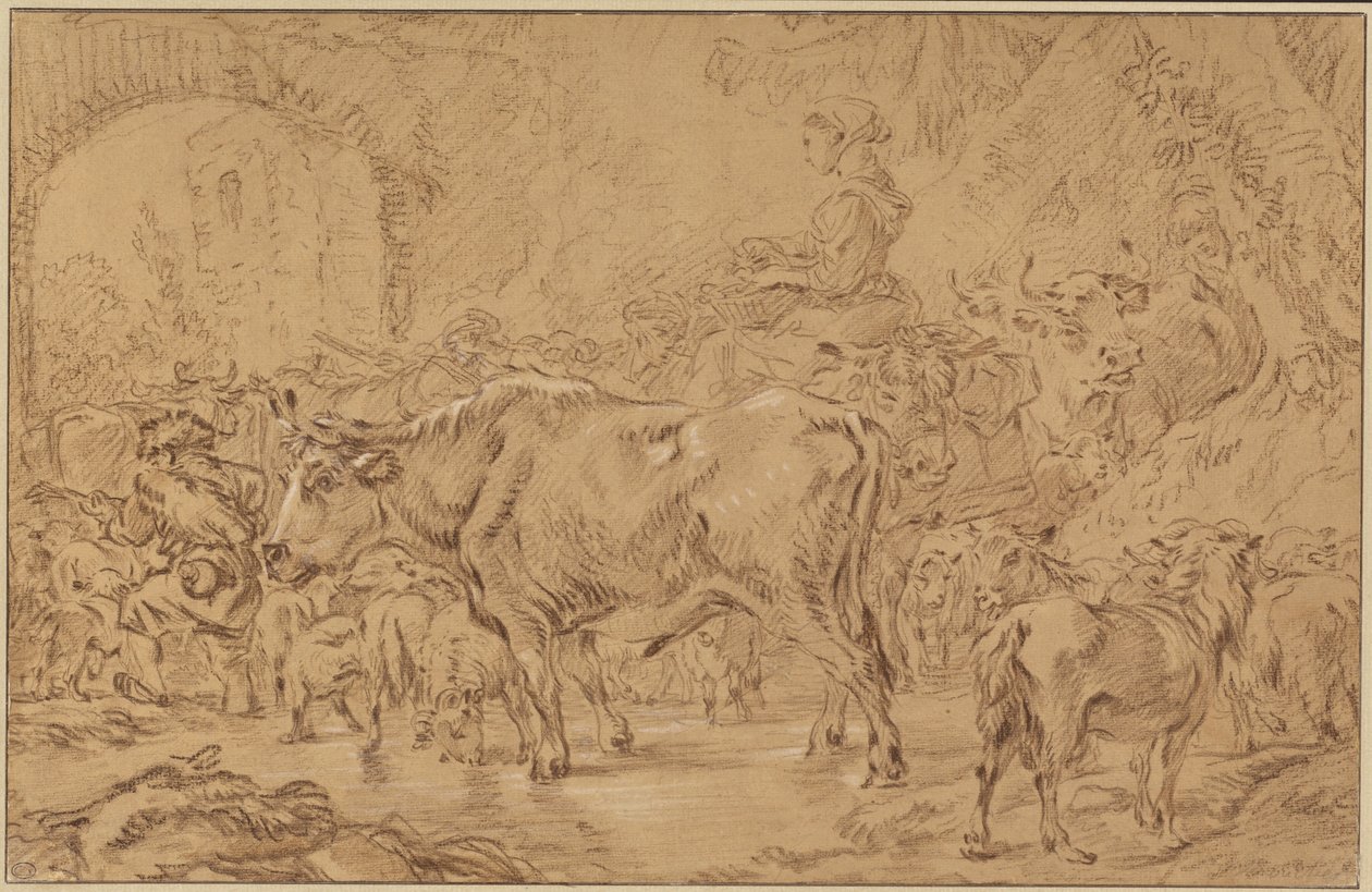 Regresso ao rebanho de François Boucher