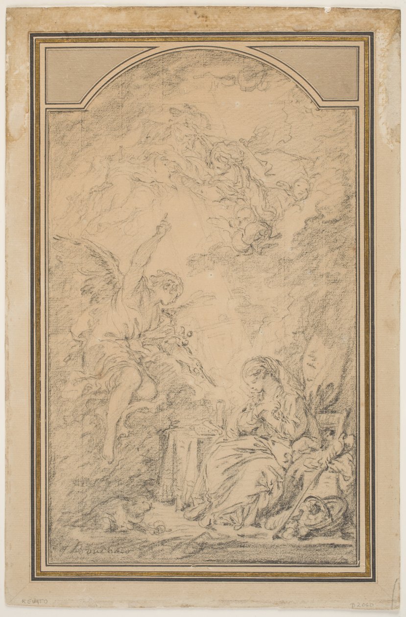 A Anunciação de François Boucher