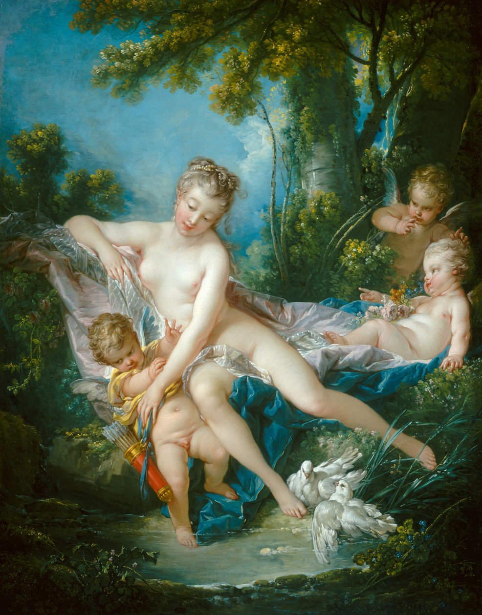 O Banho de Vênus de François Boucher