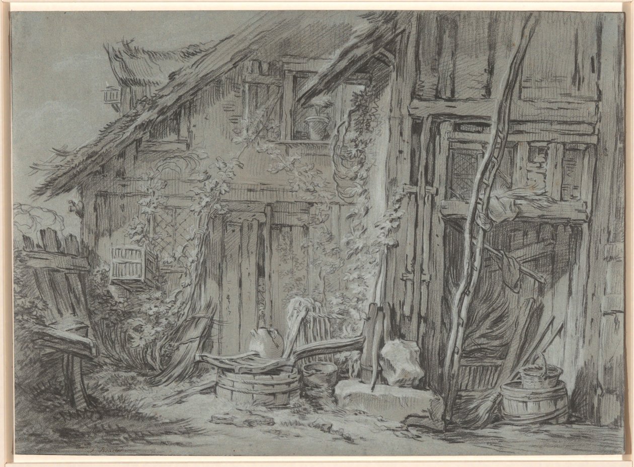 A Casa de Campo em Ruínas de François Boucher
