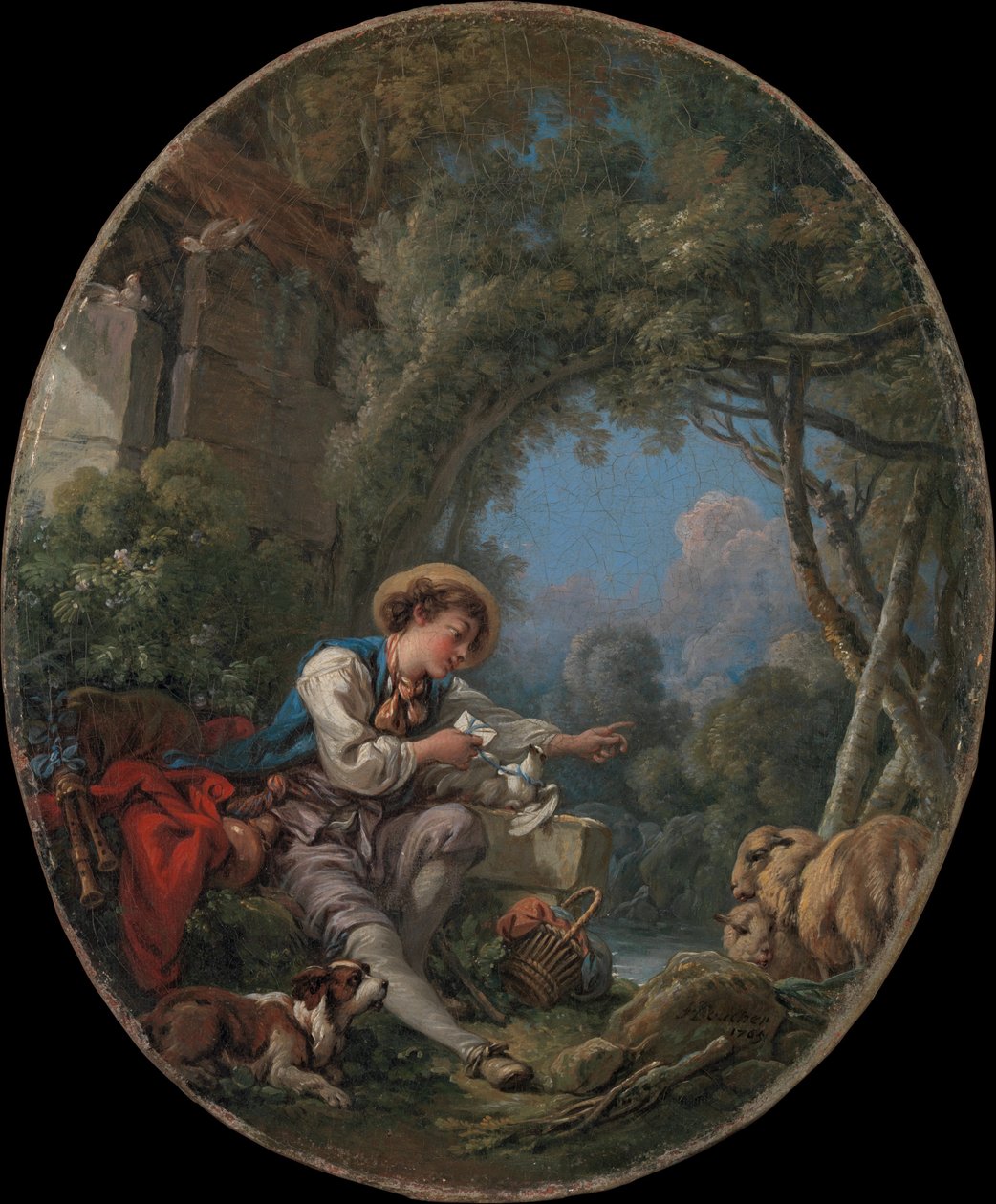 O Despacho do Mensageiro de François Boucher