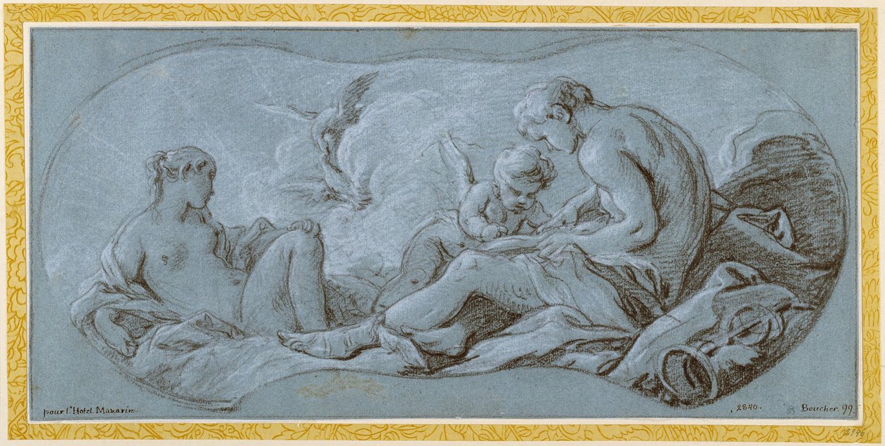 A Educação de Cupido de François Boucher
