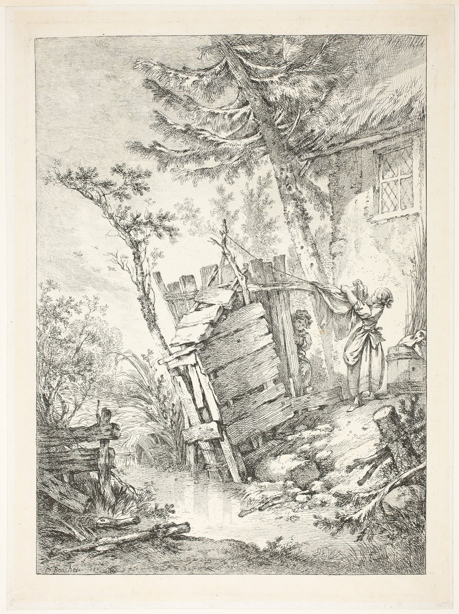 A Lavadeira de François Boucher