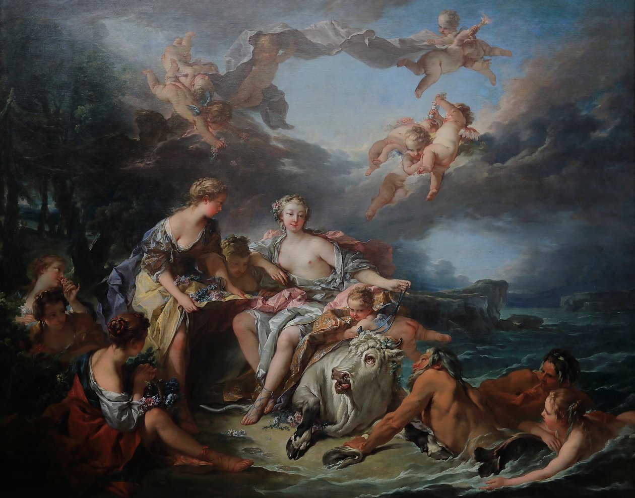 A violação da Europa de François Boucher