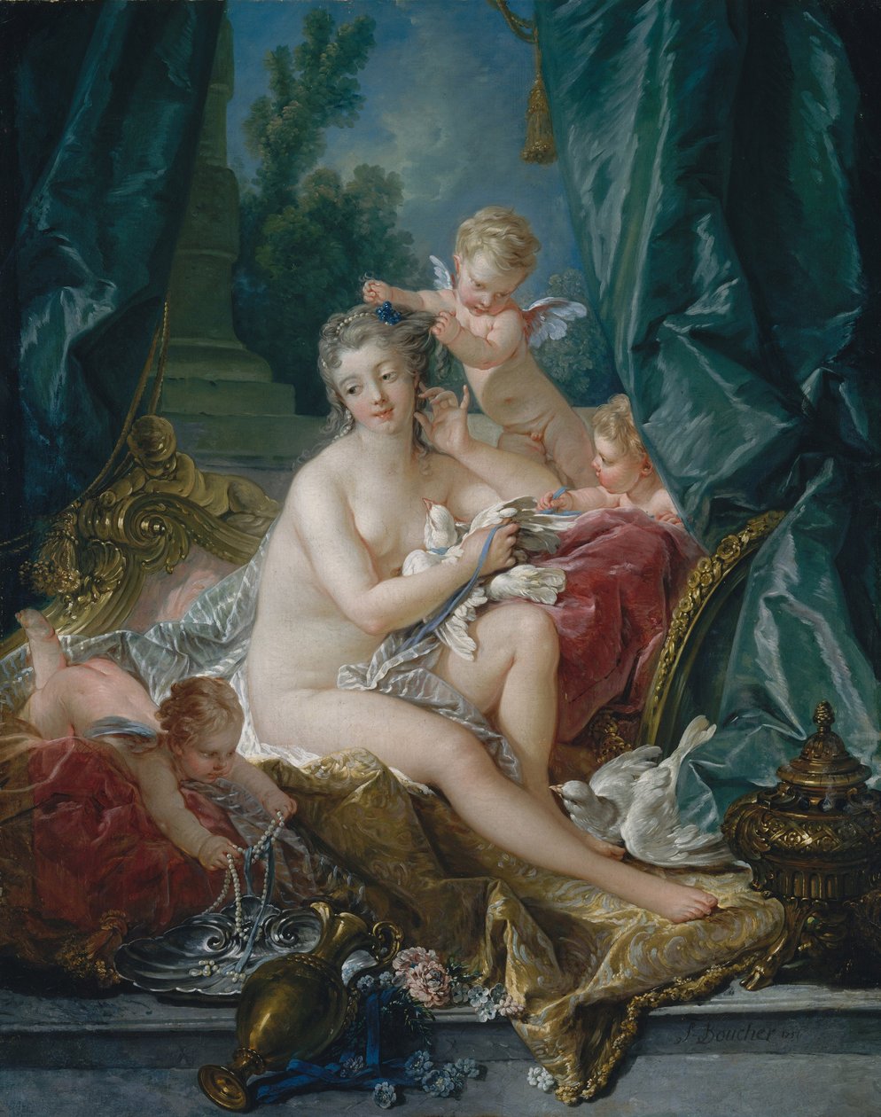 The Toilette of Venus de François Boucher