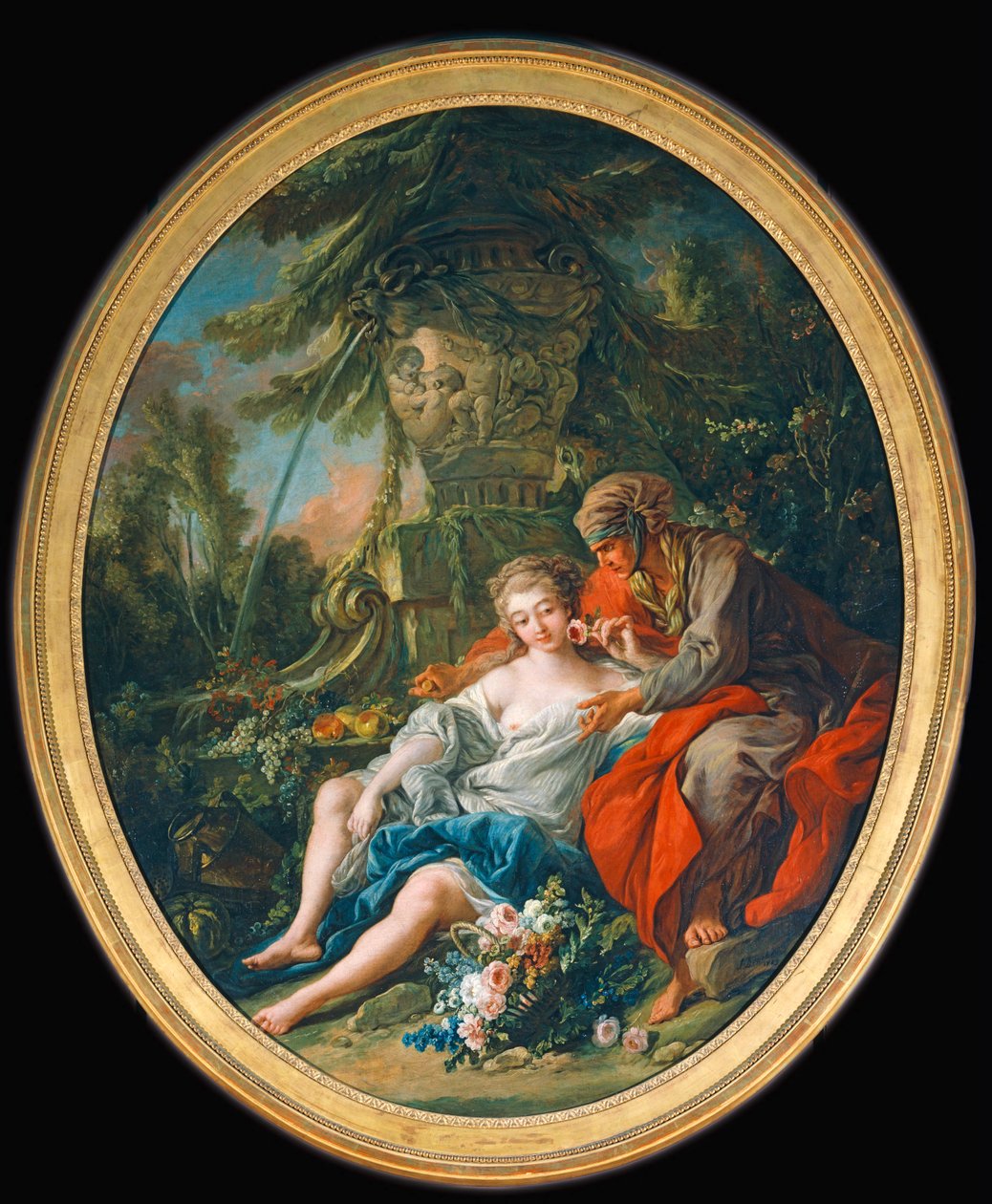 Vertumne et Pomone - Vertumno e Pomona ... de François Boucher
