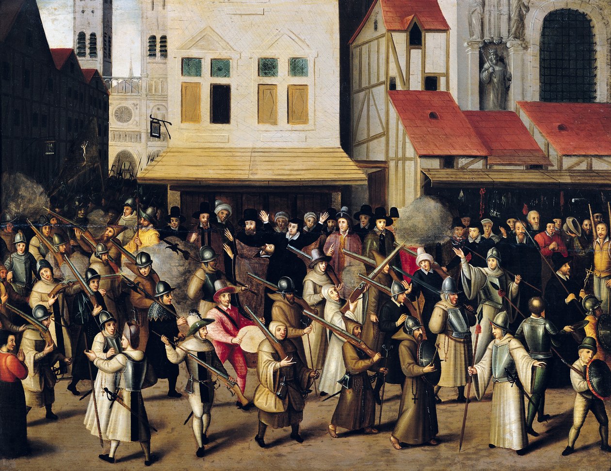Procissão da Santa Liga em 1590 de Francois Bunel