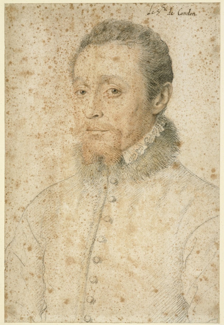 Retrato de Charles de Pisseleu, bispo de Condom de François Clouet