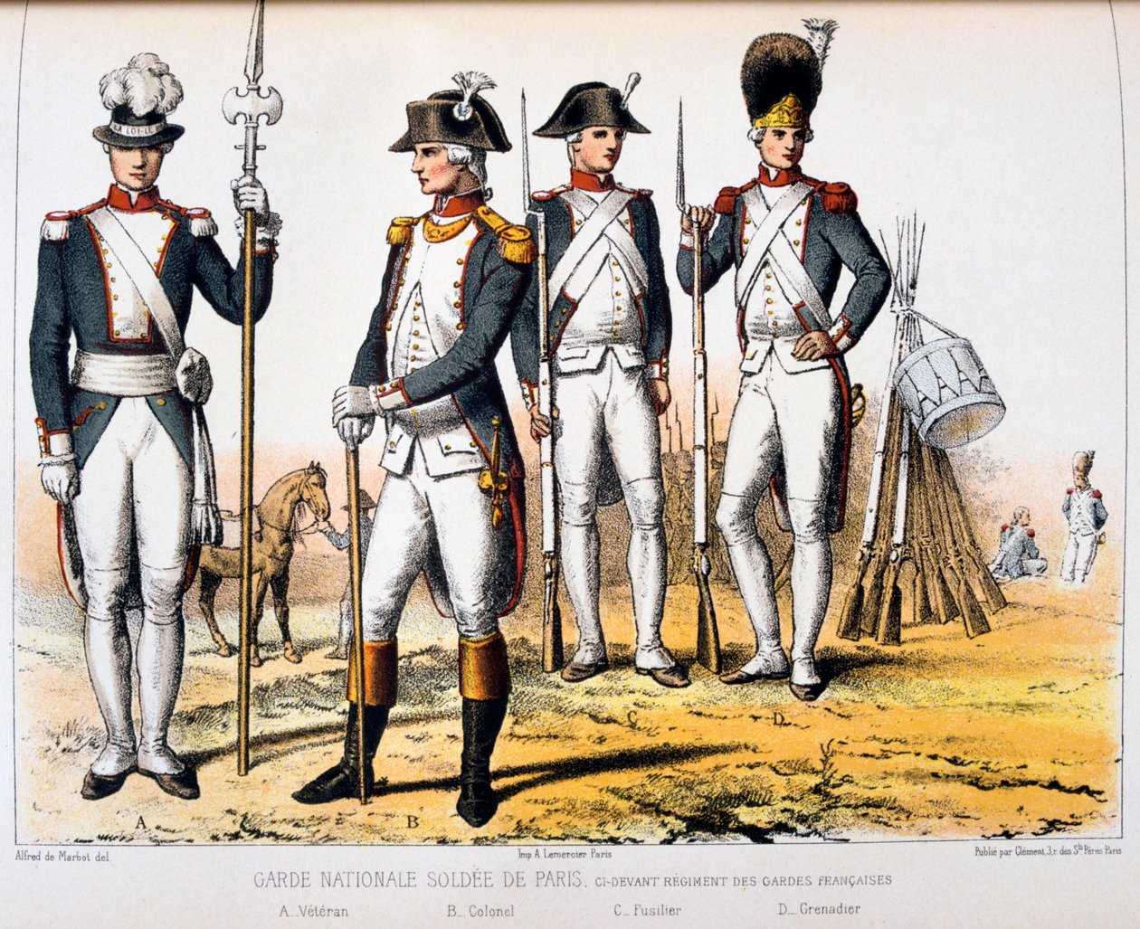 Guarda Nacional de Paris de Francois Cudet