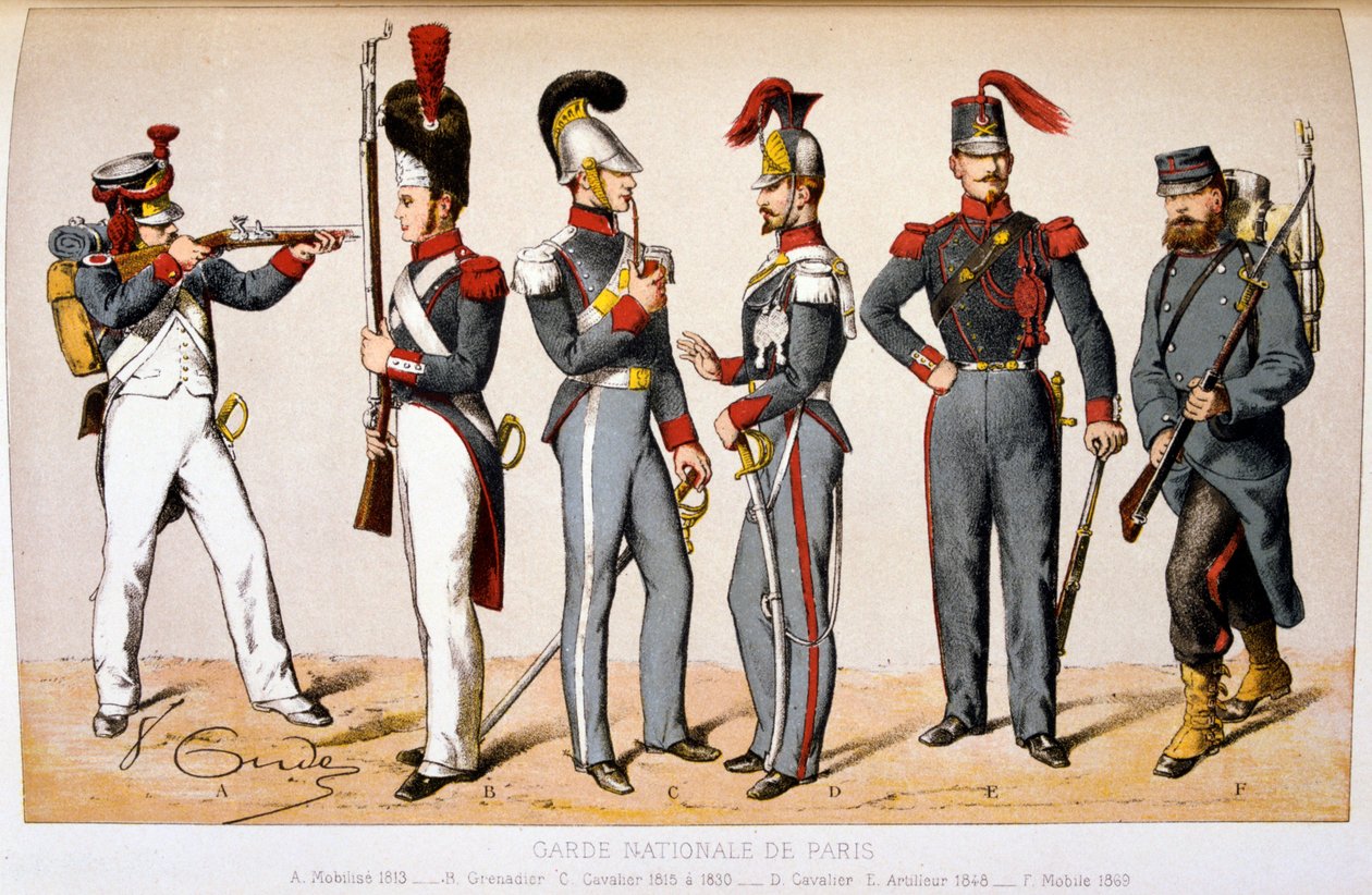 Guarda Nacional de Paris de Francois Cudet