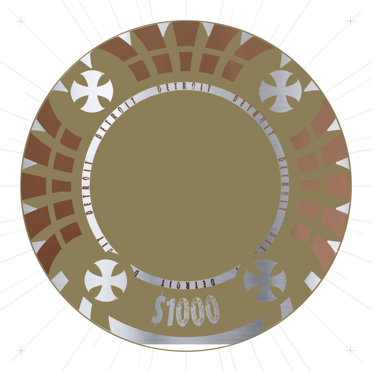 PokerChip , 2015, digital de Francois Domain