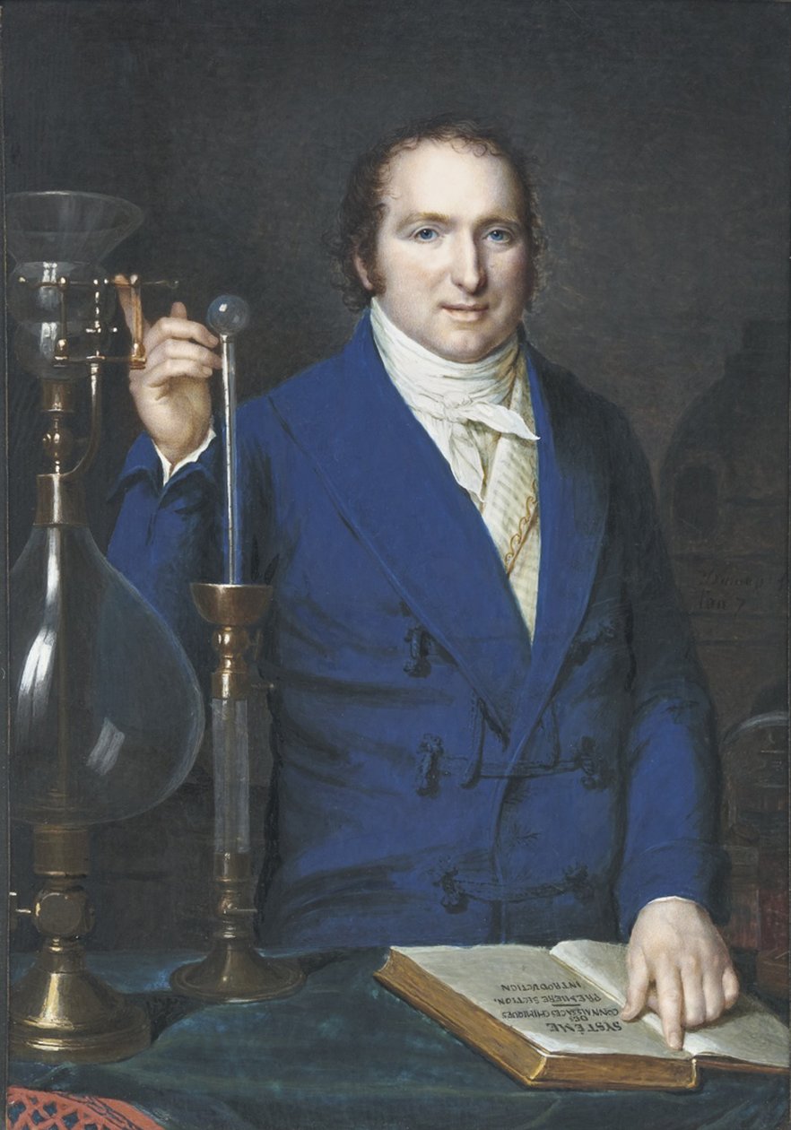 Retrato de Antoine François Conde de Fourcroy 1755-1809 de Francois Dumont