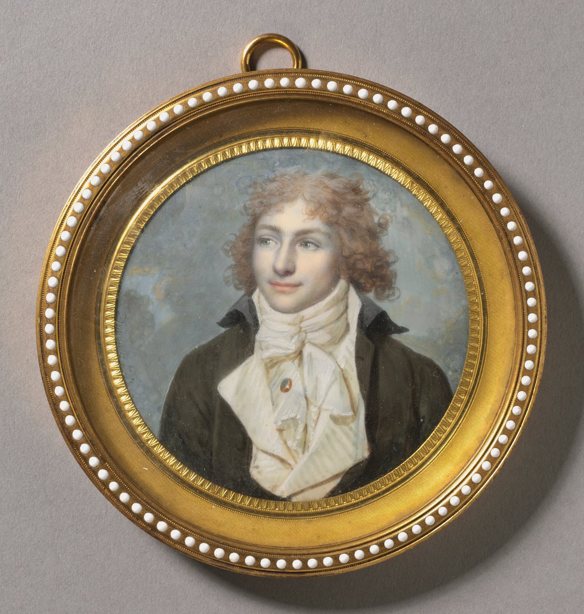 Retrato de um homem, 1794-1795. de Francois Dumont