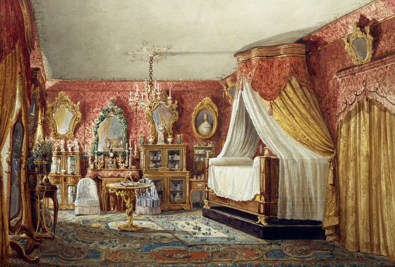 Quarto da faculdade de Francois Etienne Villeret