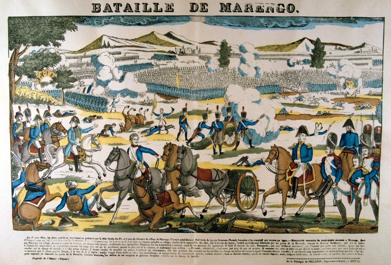 Batalha de Marengo, 13 de junho de 1800 de Francois Georgin