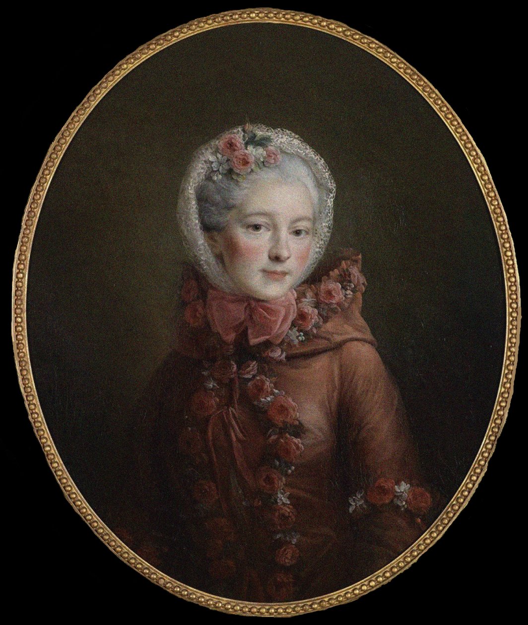 Retrato da princesa Natalya Petrovna Galitzine 1741-1837, 1760 de Francois Hubert Drouais