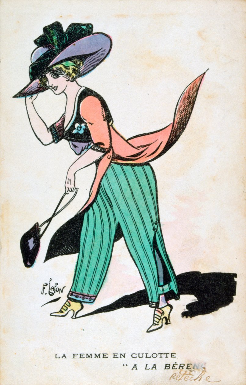 A Mulher de Bermuda, século XX de Francois Lafon