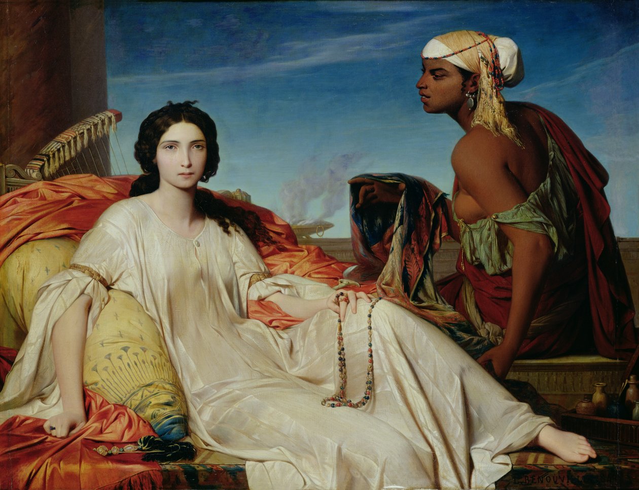 Odalisque, 1844 de Francois Leon Benouville