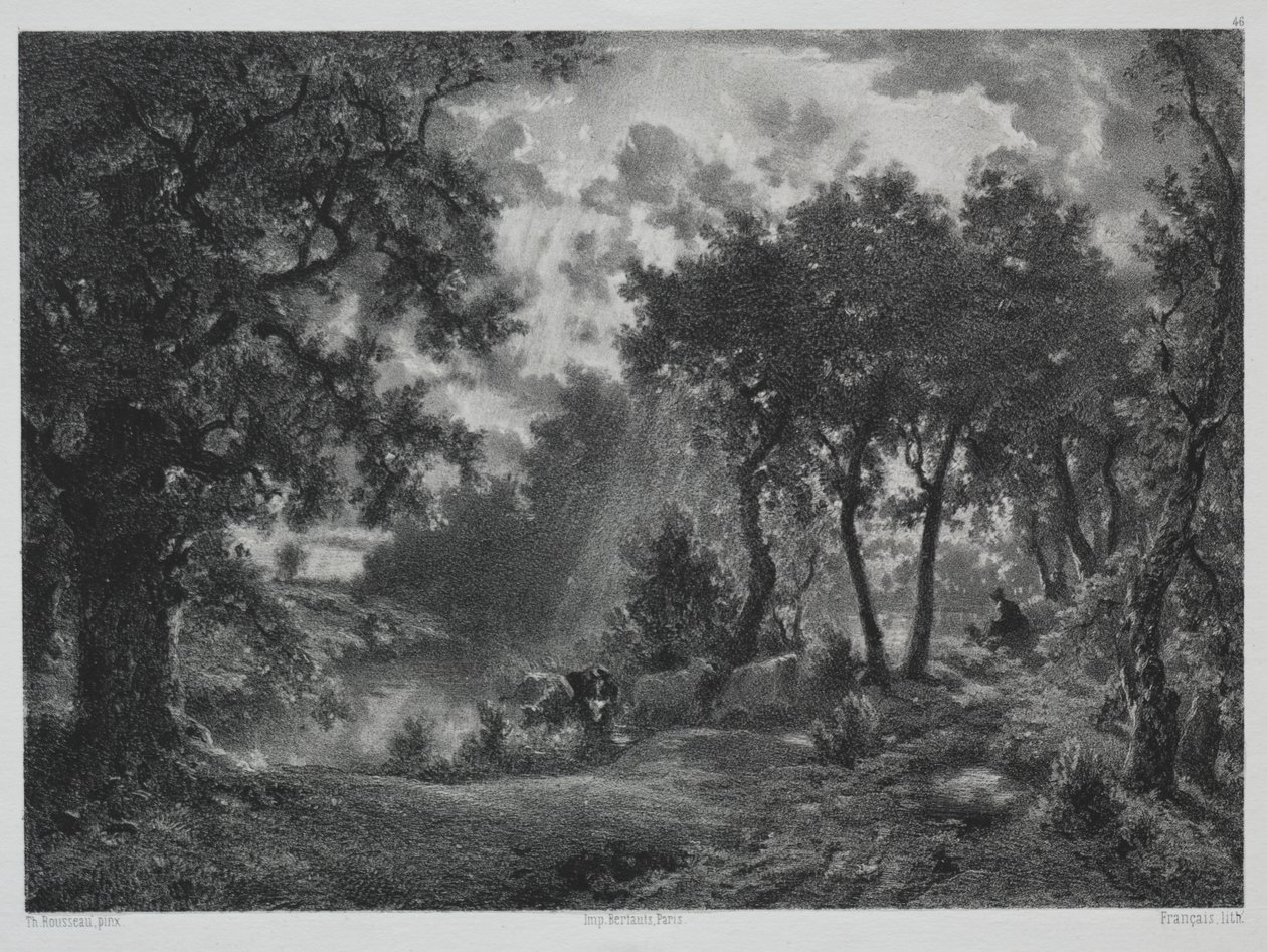 Após o banho. de Francois Louis Francais
