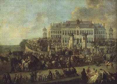 O Fete no Broquelet de Francois Louis Joseph Watteau