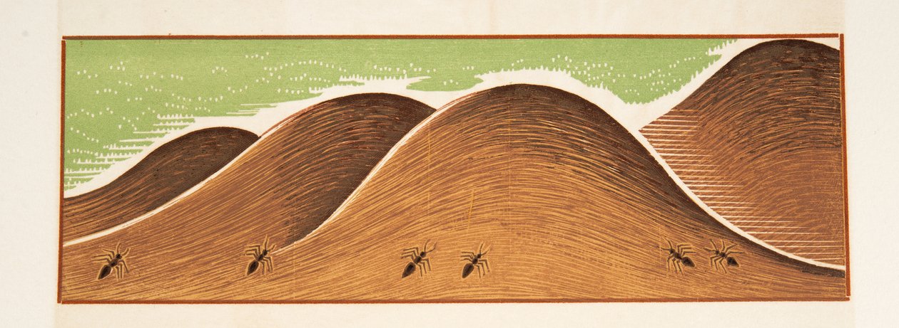 Ilustração gráfica do PROMETHEUS acorrentado por Aeschylus, bar. 1941 (estêncil) de Francois Louis Schmied