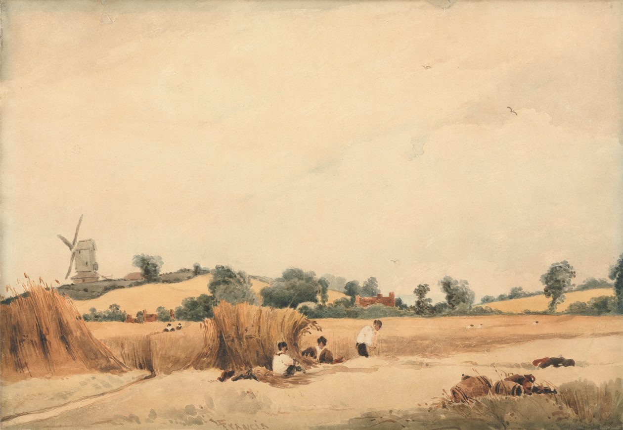 Colheita de Francois Louis Thomas Francia