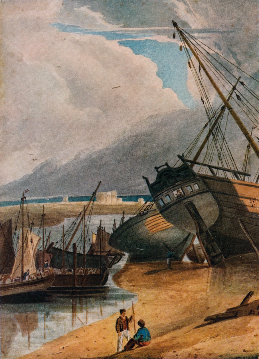 Envio no Deal, c1800, 1925 de Francois Louis Thomas Francia