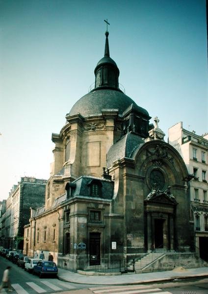 O templo de Sainte-Marie, 1632-34 de Francois Mansart