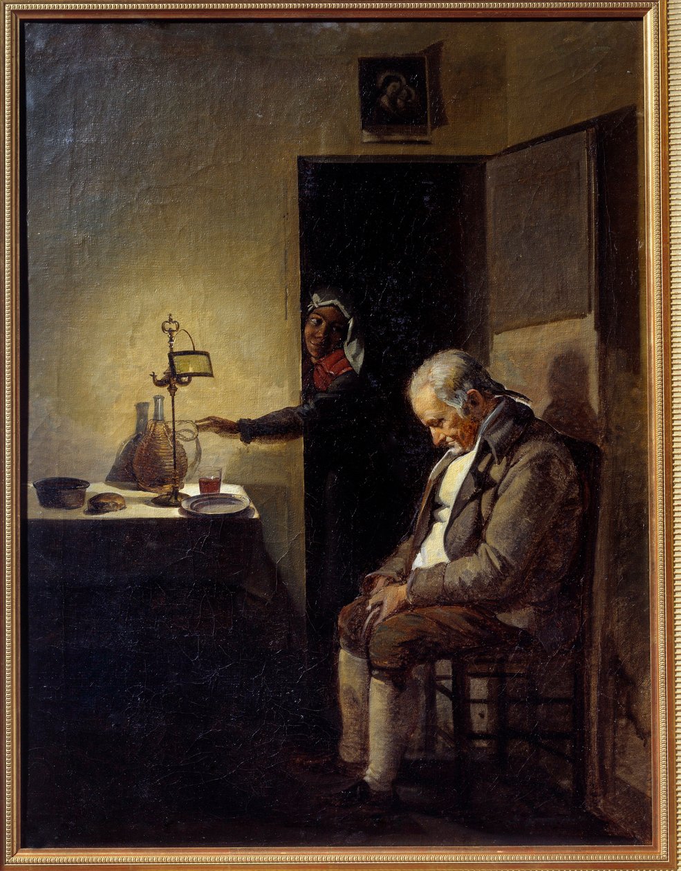 Pintura Sono de François Marius Granet (1775-1849) Século XIX Aix en Provence, Musee Granet de Francois Marius Granet