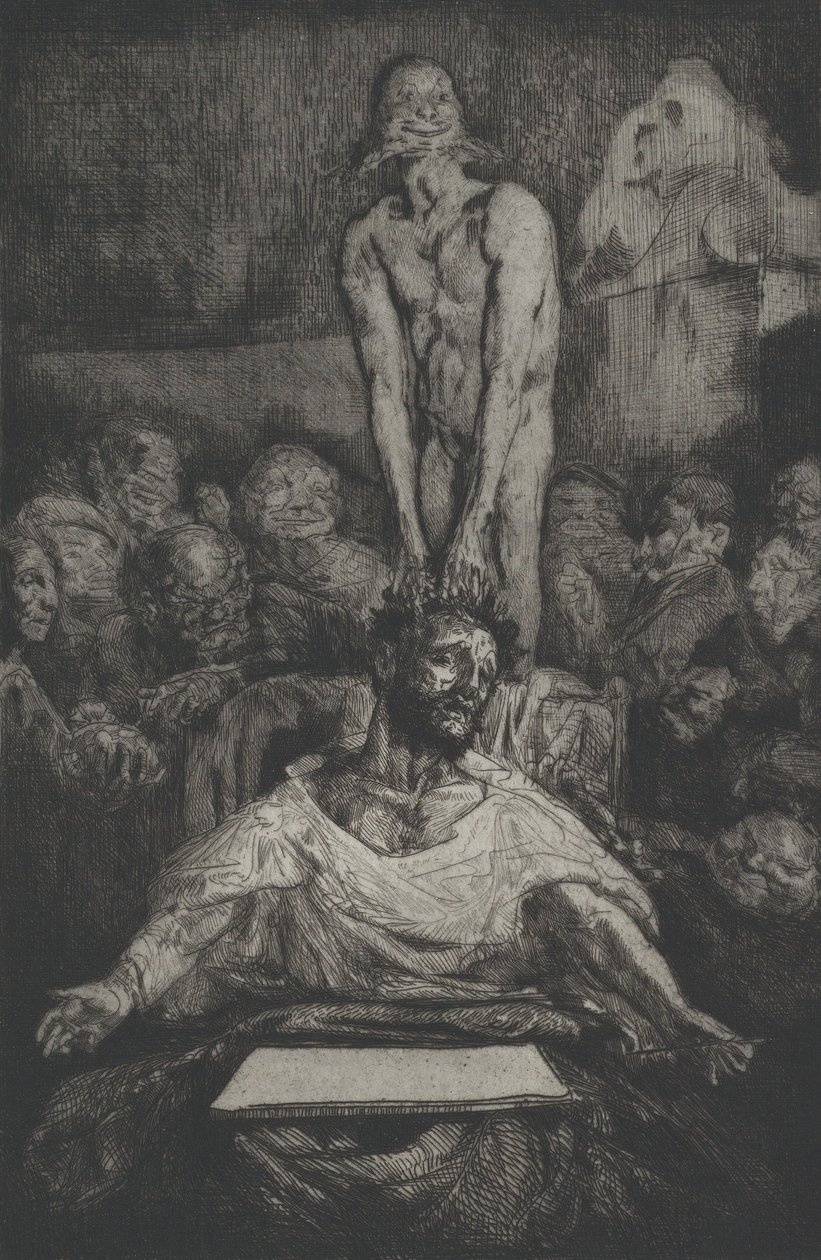 Diablerie, século XIX. de Francois Nicolas Chifflart
