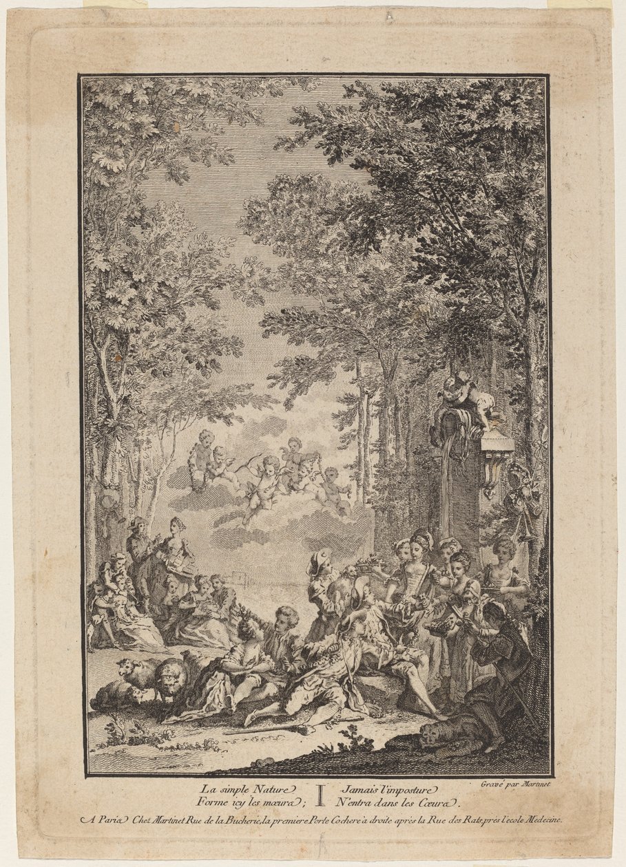 A natureza simples de Francois Nicolas Martinet