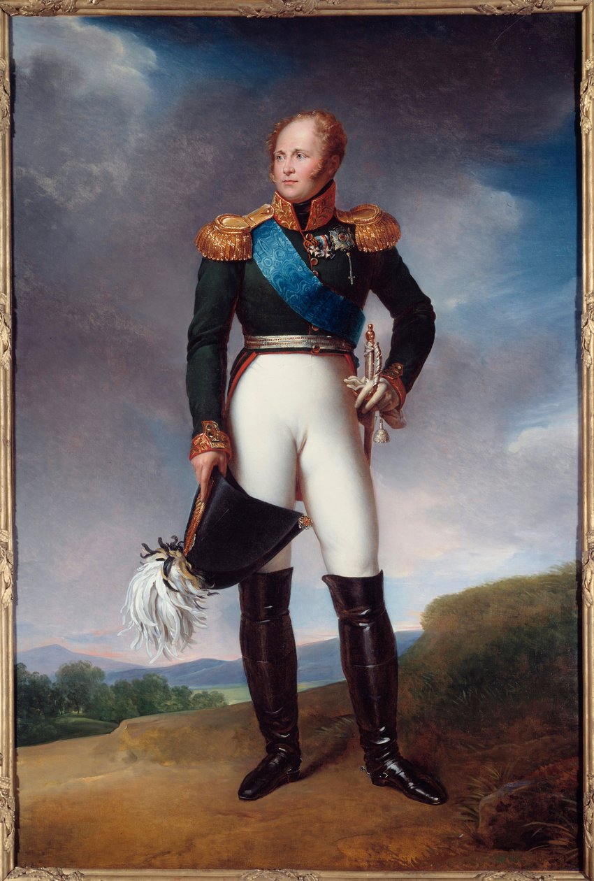Alexandre I da Rússia de Baron François Pascal Simon Gérard