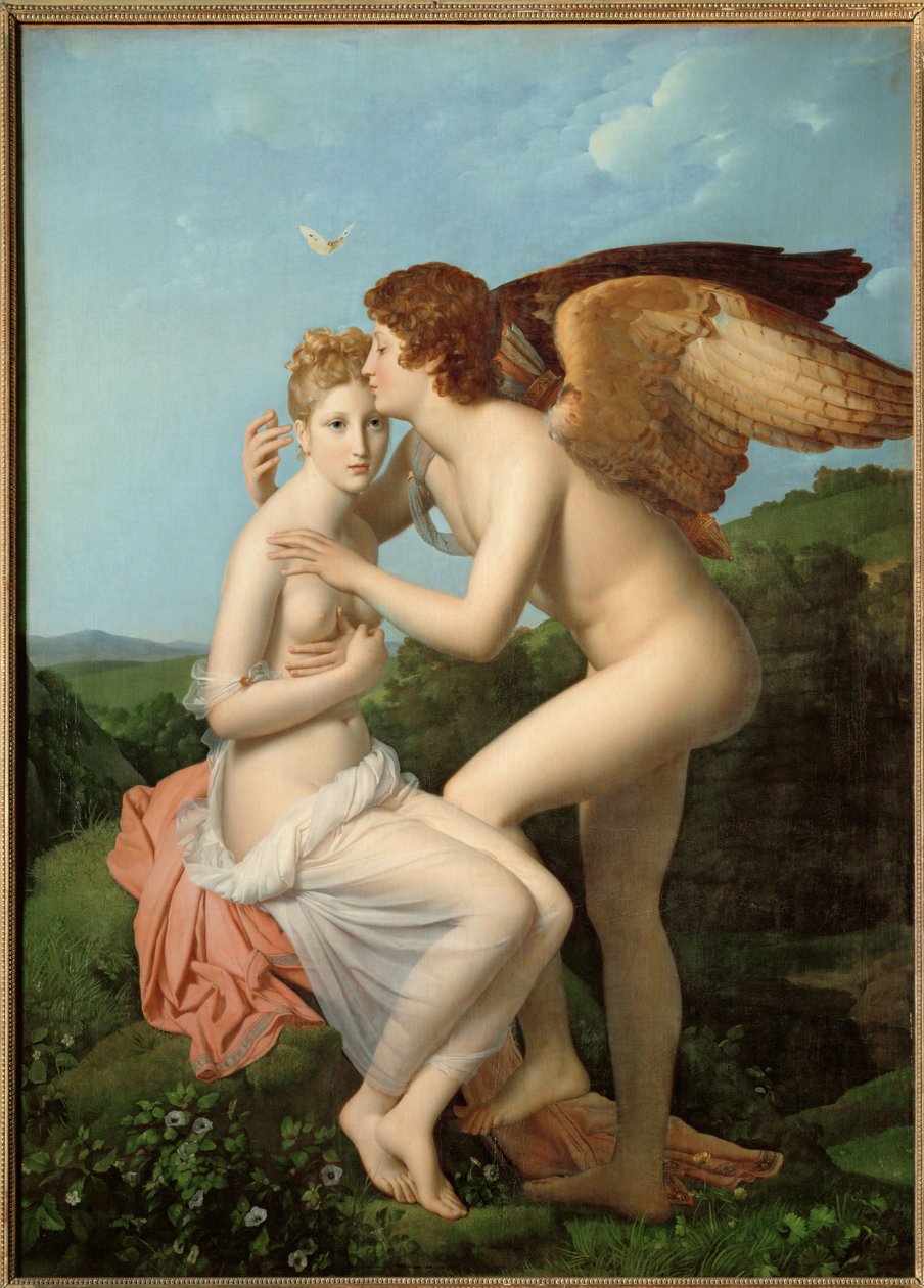 Cupido e Psique ... de Francois Pascal Simon Baron Gerard
