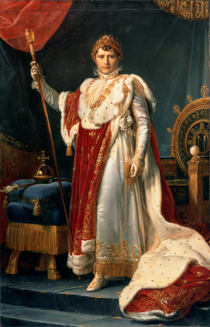 Napoleão Bonaparte (1769-1821) (óleo sobre tela) de Baron François Pascal Simon Gérard
