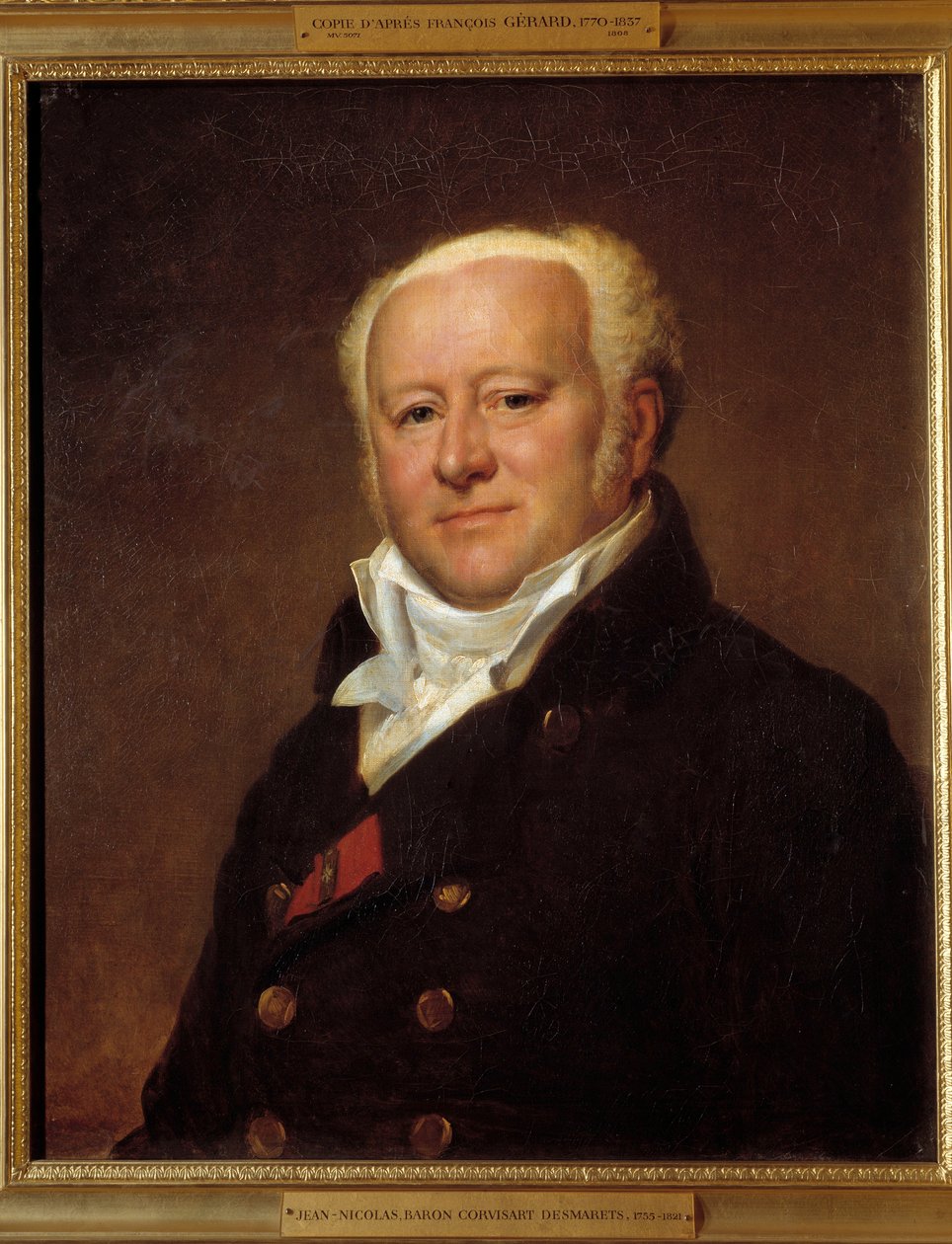 Retrato do Barão Jean Nicolas Corvisart-Desmaretz (Corvisart Desmaretz de Baron François Pascal Simon Gérard
