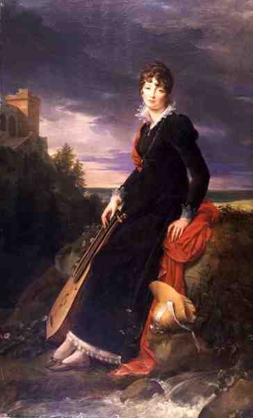 Retrato de Catherine Starzenska, c.1804 (óleo sobre tela) de Baron François Pascal Simon Gérard