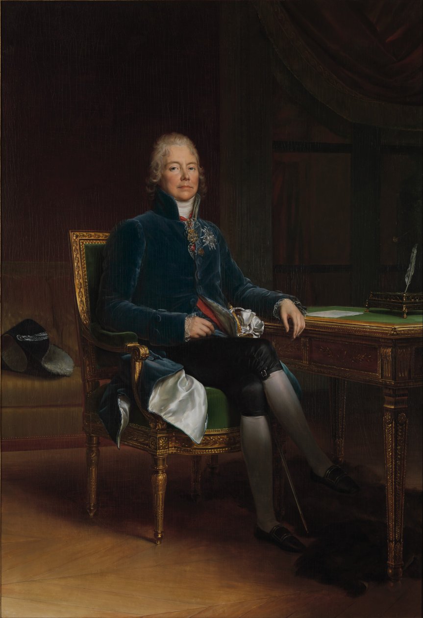 Retrato de Charles-Maurice de Talleyrand-Perigord de Baron François Pascal Simon Gérard