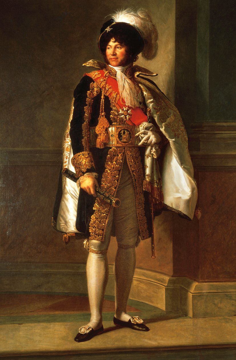 Retrato de Gioacchino Murat (Labastide-Fortuniere de Baron François Pascal Simon Gérard