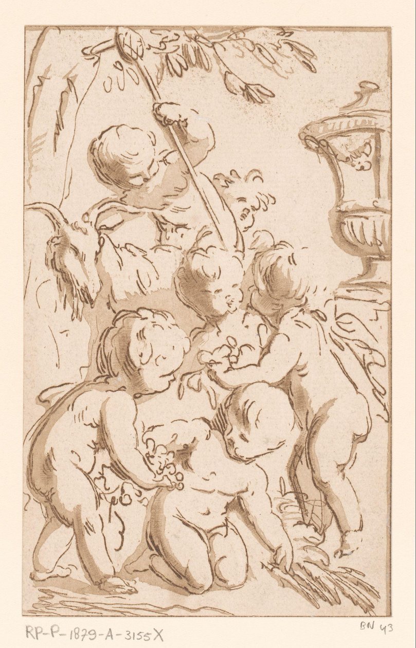 Bacanal de Amores de Francois Philippe Charpentier