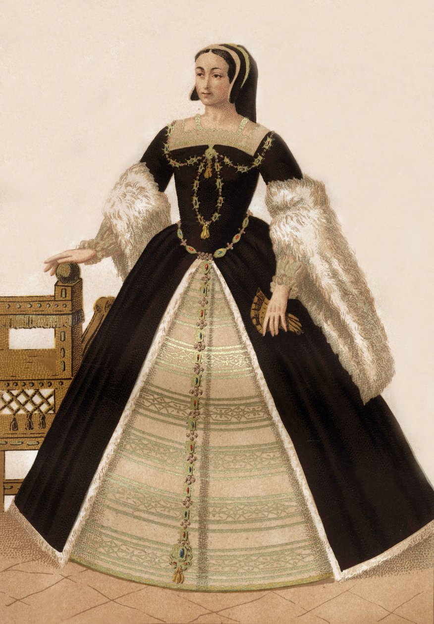 Claude de France (gravura) de Francois Roger de Gaignieres